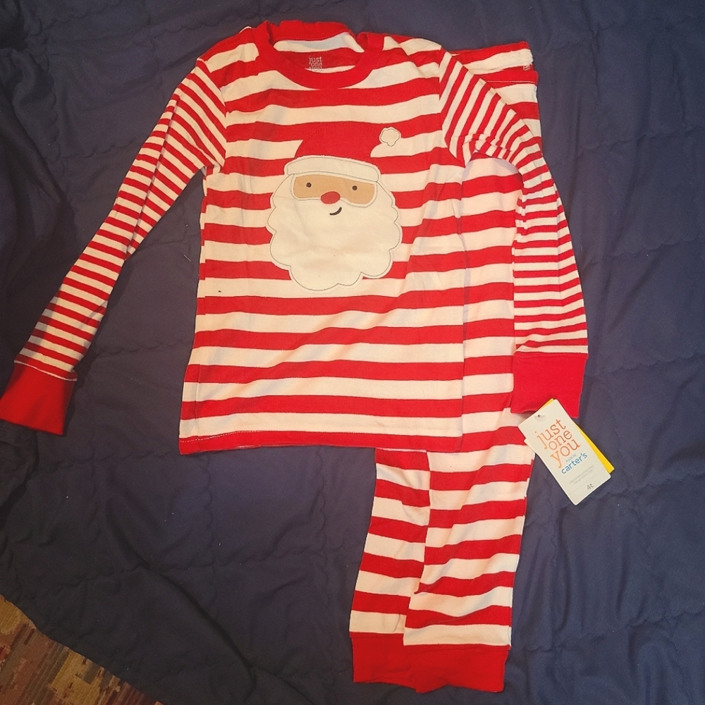 Carter's Santa pajamas